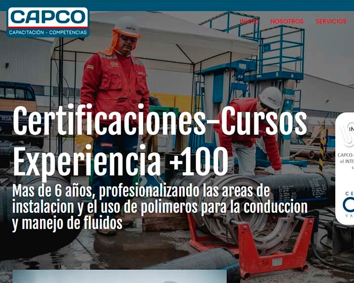 capco certificaciones web
