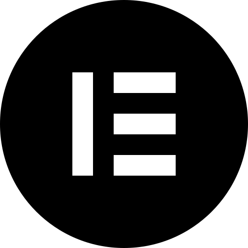 elementor icon black